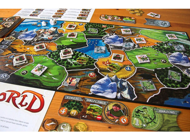 Small World Brädspel - Svensk Svensk utgåva 